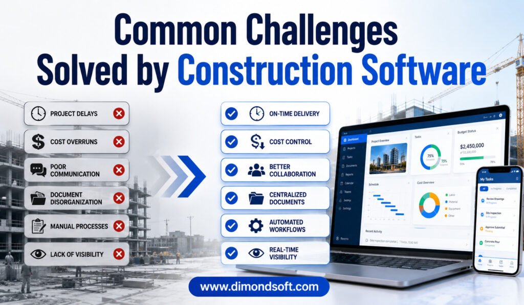 Common Challenges Solved by Construction Software