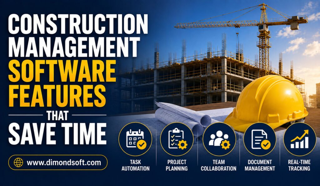 Construction Management Software Features That Save Time